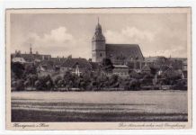 Harzgerode mit Marienkirche und Umgebung ungelaufen Gute Erhaltung.