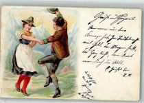 Tracht Volkstanz 1901