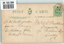 Zwei kleine Esel auf einer Weide Esel 1909 Gebrauchsspuren