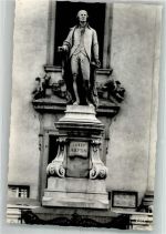 Wien 6. Bezirk, Mariahilf Josef-Haydn-Denkmal vor der Mariahilfer Kirche Haydn, J. Foto AK