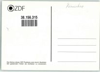 Abziehbare Motive der Mainzelmännchen vom ZDF Mainzelmännchen Werbe AK