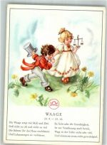 Waage 23.9.-23.10. Kinder ilo Sort. 510 Sternzeichen