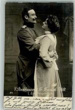 Portrait von Emanuel Stockhausen und Käthe Franck-Witt in Zapfenstreich Theaterschauspieler 1904