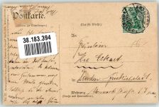 W1000 Berlin Mitte sign. Lambert Eugene Katzen Zigarre Tierschutz 1912 Gebrauchsspuren