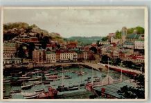 Torquay 1934 Foto AK Hafen