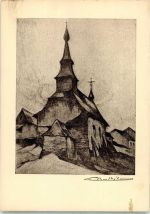 Bastogne Foto AK Kirche Kapelle Saint-Hubert