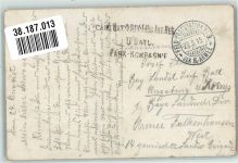 Ostende Oostende 1915 Foto AK Feldpost WK I Nr. 3 6. Armee