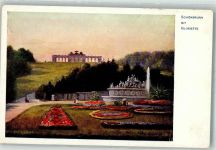 1130 Wien 13. Bezirk, Hietzing Lithographie / Künstlerkarte Schloss Schönbrunn Gloriette