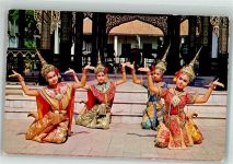 Bangkok Foto AK Tracht Thai classical Dance