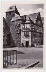 Cochem a.d. Mosel mit " Alte Thorschenke " ungelaufen Gute Erhaltung.