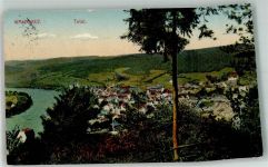 79761 W7890 Waldshut 1917 Lithographie Kirche Fabrik