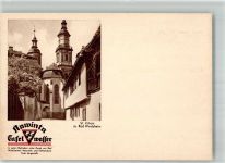 91438 W8532 Bad Windsheim Werbe AK St. Kiliani Werbung Nawinta Tafelwasser