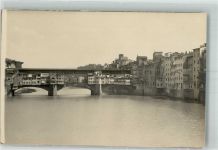 50100 Firenze Foto AK Pont sull Arno