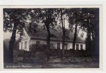 Pfarrhaus in Gross-Behnitz gelaufen 1930. Gute Erhaltung.
