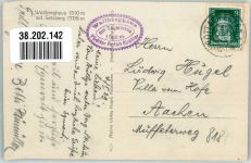 83700 W8183 Wallberg Wallberghaus - Hüttenstempel