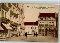 Blankenberghe Blankenberge 1914 Foto AK Geschäft Petit Marché Reu des Boulangers