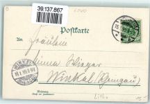 69469 W6940 Weinheim , Bergstr 1899 - Burg Windeck Vogel