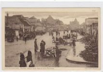 Ortelsburg / Szczytno. Markt nach dem Abzug der Russen ungelaufen Gute Erhaltung.
