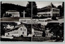 72401 W7452 Bad Imnau - Hohenzollern Sanatorium für Herz- u. Gefäßkrankheiten Kreuz
