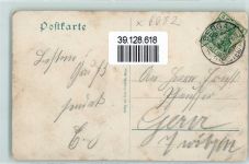 07980 O6602 Berga , Elster 1908 Gebrauchsspuren Blick vom Steinberg