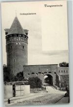 39590 O3504 Tangermünde - Gefängnisturm Mauer