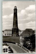 26757 W2972 Borkum Foto AK Leuchtturm