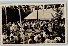 W8163 Bayrischzell Schuhplattler AK Ort lt. Stempel Volkstanz 1930 Foto AK