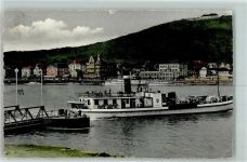 53639 W5330 Königswinter Gebrauchsspuren Petersberg und Rheinfähre Oldtimer
