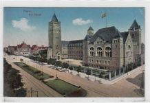 königlichen Schloß in Posen / Poznan. 1915 Feldpost Rückseite leicht stockfleckig, sonst gut erhalten