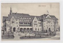 Bad Kudowa - Kudowa-Zdrój / Kreis Glatz - Klodzko. Fürstenhof ungelaufen Vorder- und Rückseite leicht fleckig, sonst gut erhalten
