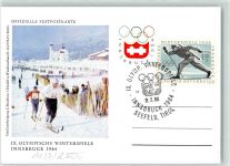 Innsbruck Winterspiele Langlauf Olympiade 1964
