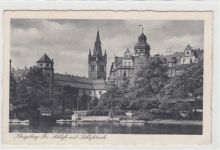Königsberg / Kaliningrad. Schloß Schloßteich. Karte beschrieben leicht stockfleckig, sonst gut erhalten