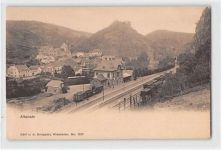 Altenahr. Gesamtansicht mit Bahnhof ungelaufen kleiner Knick unten links, sonst gut erhalten