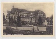Kurhotel Fürstenhof in Bad Kudowa - Kudowa-Zdrój / Kreis Glatz - Klodzko ungelaufen Sehr gut erhalten.