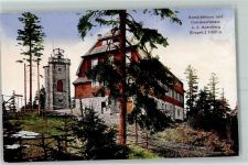 Auersberg - Aussichtsturm Unterkunftshaus