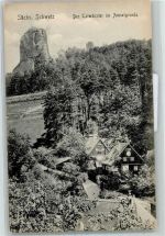 01824 O8324 Rathen Kurort , Sachs - Der Talwächter im Amselgrunde