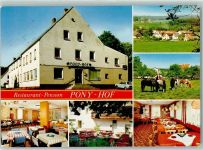 92690 W8487 Pressath - Gasthaus Pension Pony Hof Ponys