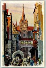 W8500 Nürnberg Rathausgasse AK Kley, H.