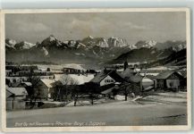 87466 W8967 Oy - mit Füssener u. Pfrontner Berge u. Zugspitze Winter