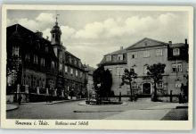 98693 O6300 Ilmenau , Thür - Rathaus Schloss Stadtsparkasse
