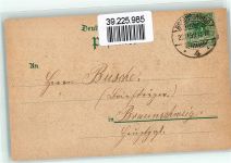 10115 W1000 Tiergarten 1899 - Unter den Linden Reichstagsgebäude