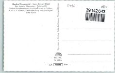 93462 W8496 Lam , Oberpf - Gasthaus Bayerwald Gartenwirtschaft