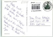 66538 W6680 Wiebelskirchen - Sparkasse Bushaltestelle Wartehäuschen