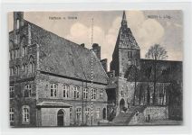 Mölln. Rathaus Kirche ungelaufen Gute Erhaltung.