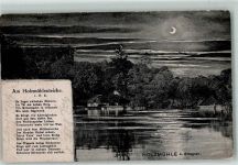 31832 W3213 Eldagsen , Deister - Holzmühle Gedicht Mond