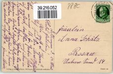 89407 W8880 Dillingen a d Donau 1916 - Lyceum mit Priester-Seminar