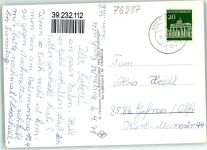 76287 W7512 Mörsch , Baden - Kirche Kindergarten am Graben Albert Schweizer Schule