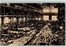 W4300 Essen , Ruhr Industrie Mechanische Werkstätte AK Krupp Gebrauchsspuren