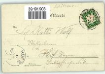 Gruss aus Schießscheiben Schütze AK Schützen 1902 Lithographie
