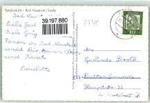 97616 W8740 Bad Neustadt a d Saale Foto AK Kirche Turm